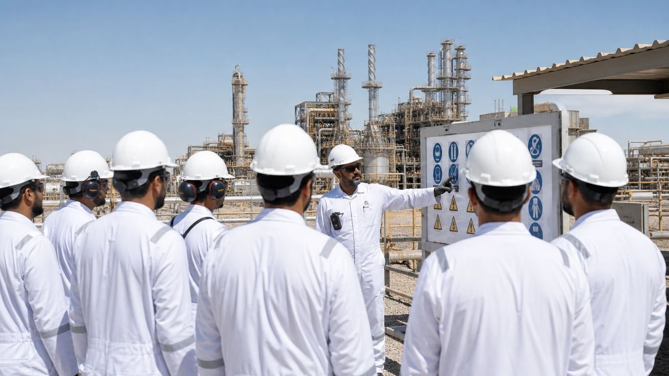 راهنمای دوره های adnoc hse