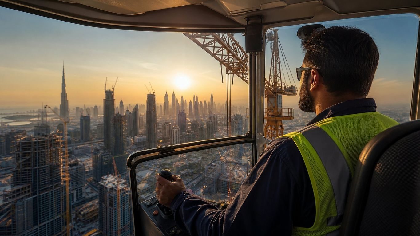 حقوق اپراتور جرثقیل امارات 2026