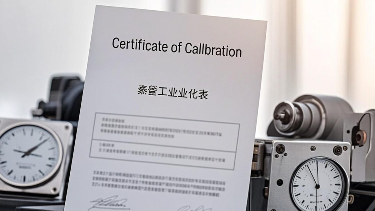 How to Read a Calibration Certificate — Field by Field