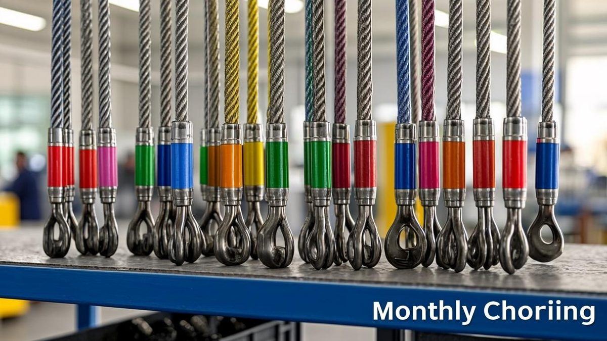 Lifting Sling Colour Code Chart — WLL by Colour Explained