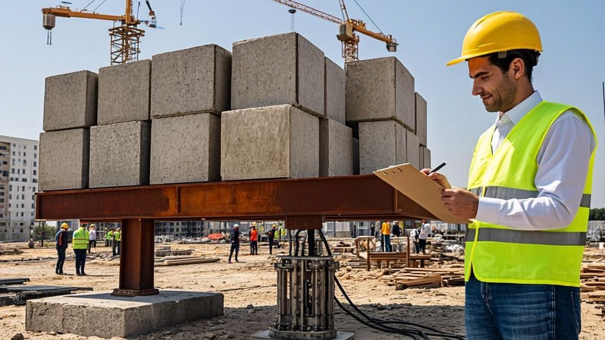 Pile load testing UAE — static vs dynamic methods