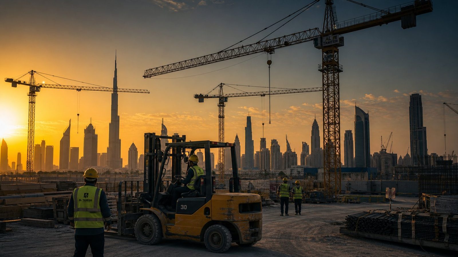 Certified inspectors and trainers at work in the UAE